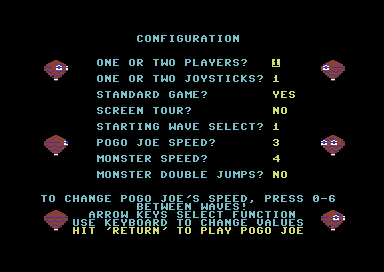 Pogo Joe screenshot 3 for Commodore 64